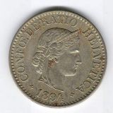 10 Rappen 1894 - fast unz.